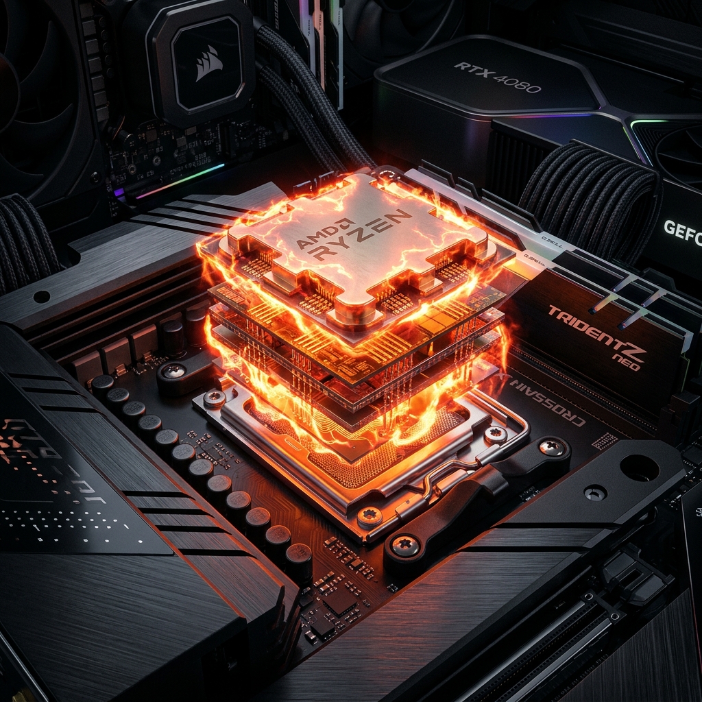 AMD Ryzen 9 9950X3D2: El procesador definitivo llega a las tiendas por 899$