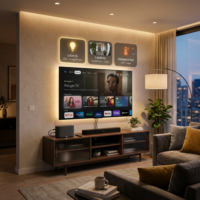 El Google TV Streamer 4K también sirve como hub para el hogar inteligente y está de oferta