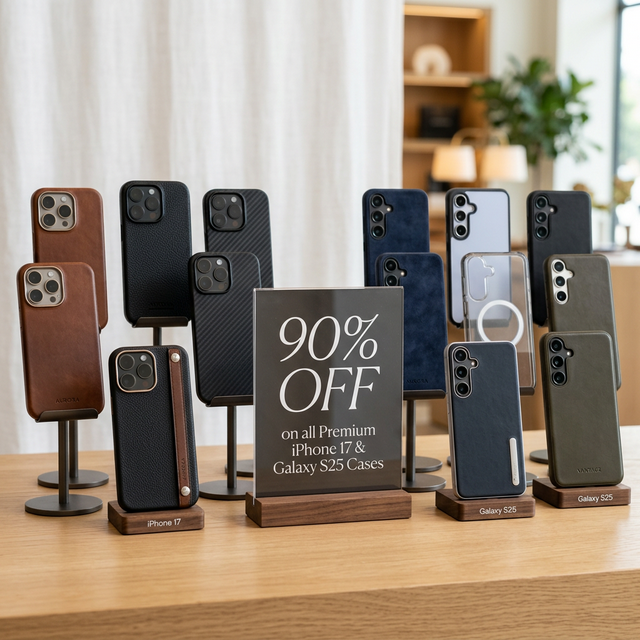 Las fundas premium para iPhone Air y Galaxy S25 tienen ahora un 90% de descuento