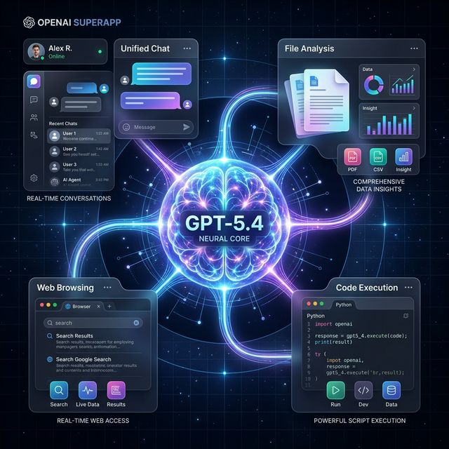 OpenAI GPT-5.4 y el nacimiento de la SuperApp: Por qué ChatGPT ya no es solo un chat