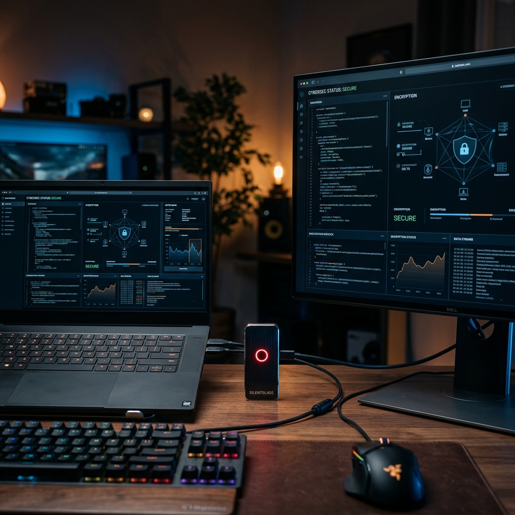 SilentGlass: El 'candado' físico que necesitas si conectas tu portátil a monitores externos