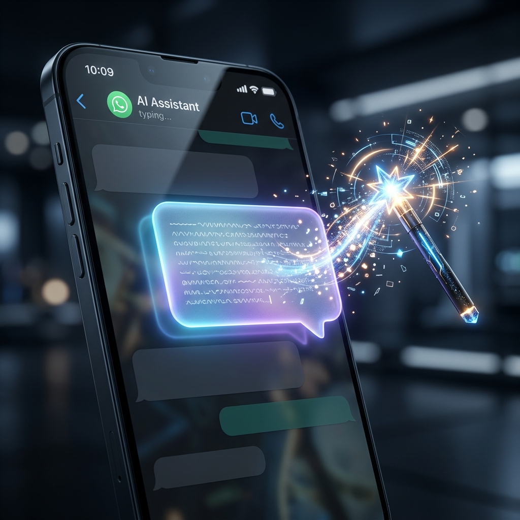 WhatsApp se vuelve 'asistente': Así funciona la nueva ayuda de escritura con IA para tus mensajes